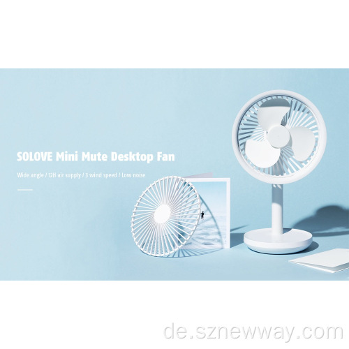 Solove Desktop-Lüfter F5 Typ-C-Protable-Fan